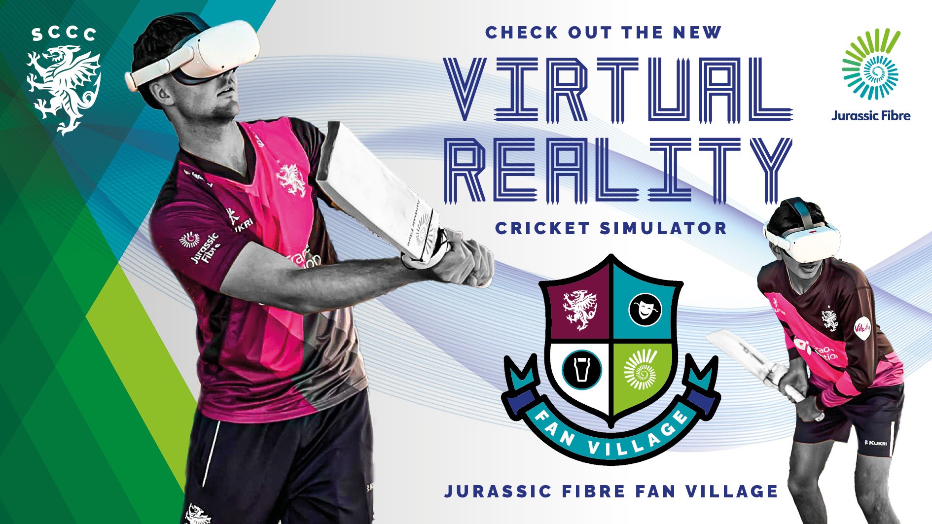 New VR Cricket Simulator For Fan Village - Somerset