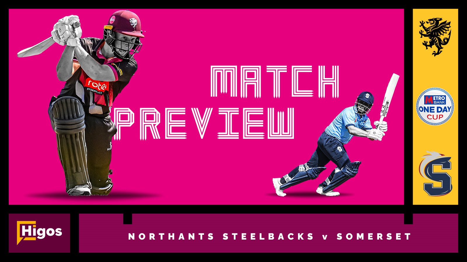 Metro Bank One Day Cup Preview Northants v Somerset Somerset